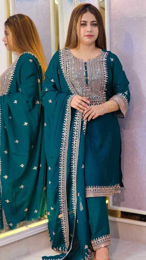 Special Chinnon Silk Materials Dress
